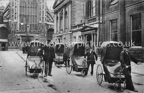 Old Bath Chairs, Bath, Somerset. c.1912